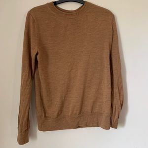 GAP 100% merino wool camel sweater (medium)